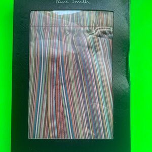 Paul Smith Men’s signature stripe cotton boxer shorts